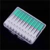 Interdental Brush 40/120pcs Interdental Brush Silicone Clean Tooth Crevices Toothpicks Dental(Green 40Pcs) view 4