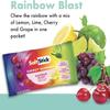 SaltStick Energy Gummies with Electrolytes, Rainbow Blast, Easy to Chew Electrolyte Gummies, Energy Chews that Taste Great. 2 Packs, 16 Gummies view 4