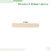 Tressify 50Pcs Sicle Sticks Wooden Ice Sticks, DIY for Crafts & Ice Cream view 2