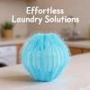 Kronabelle Pet Hair Remover Laundry Balls 12 Pcs, 3.5 Cm Hair Catcher for Washing Machine, Anti-Winding, Sea Blue view 2