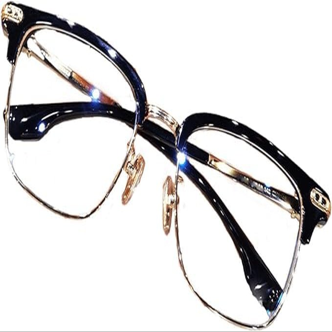 AILISK Besyner OptiReaders Pro (Black and gold frame,2PCS)