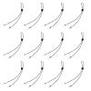 GAROZATION 12 Pcs Adjustable Mask Cords Mask Lanyards Strong Support Wear-Resistant Plastic Polyester Metal for Cycling Hiking and Glasses view 1