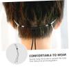 GAROZATION 12 Pcs Adjustable Mask Cords Mask Lanyards Strong Support Wear-Resistant Plastic Polyester Metal for Cycling Hiking and Glasses view 3
