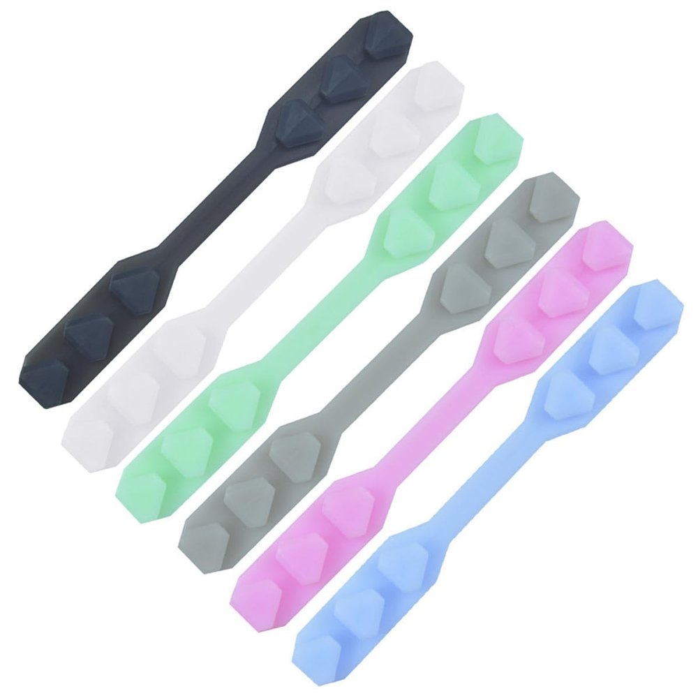 KICHOUSE 6pcs Mask Hook Silicone Choking Ear Mask Hook Convenience Use Accessories for Men Women