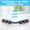 WJIAAA 6Pcs Mask Holders to Protect Ears, Soft Silicone Face Mask Extender Strap with Adjustable Length for Back of Head, Reusable & Stretchable to 6.69in(Muticolor) view 3