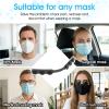 WJIAAA 6Pcs Mask Holders to Protect Ears, Soft Silicone Face Mask Extender Strap with Adjustable Length for Back of Head, Reusable & Stretchable to 6.69in(Muticolor) view 4