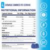 SaltStick Energy Gummies with Electrolytes, Sour Blue Razz, Easy to Chew Electrolytes Gummies, Energy Chews that Taste Great. 2 Packs, 16 Gummies view 2