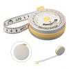 YJDOORPLAY Health Focused Retractable Tape Measure for BMI Estimation and Routine Body Circumference Evaluation at Home (yellow) view 1
