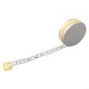 YJDOORPLAY Health Focused Retractable Tape Measure for BMI Estimation and Routine Body Circumference Evaluation at Home (yellow) view 3