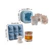 Arecobticy Silicone Animal Ice Rabbits Cattle Shape Quick Freeze Flexible for Drinks Home Commercial Cattle Ice Cubes view 3