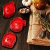 Obotsnoi Pack of 3 Holiday Dessert Maker Christmas Santa Shape ABS Baking Mold Dough Presser Pocket Pie for Home Cooking Santa Cookie view 3