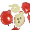 Obotsnoi Pack of 3 Holiday Dessert Maker Christmas Santa Shape ABS Baking Mold Dough Presser Pocket Pie for Home Cooking Santa Cookie view 4