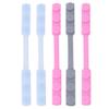 Alasum 5pcs Mask Ear Adjustable Mask Hook Silicone Earband Style Extension Buckle Comfortable to Wear Reusable Ear Color
