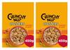 Crunchy Nut Clusters Honey & Nut Breakfast Cereal, No Artificial Colours or Flavours, Vegetarian, 450g,Pack Of 2