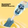 Electric Baby Bottle and Cup Cleaner with Quiet Motor Suitable for Home Kitchen Use Food Grade Silicone Safe Design Electric Brush view 4