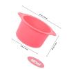 Abaodam Hair Removal Wax Warmer Silicone Liner Bowl Replacement 400Ml with High Temperature Resistance for Salon Waxing view 2