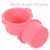 Abaodam Hair Removal Wax Warmer Silicone Liner Bowl Replacement 400Ml with High Temperature Resistance for Salon Waxing view 3
