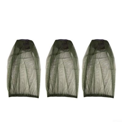 3 Pack Lightweight Head Net Hat With Breathable Mesh, Designed To Keep Insects Away During Outdoor Activities