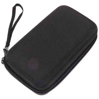 Alipis Thermometer Organizer Ear Thermometer Organizer Case Portable Oxford Cloth Eva Shockproof Bag with Lanyard Separated Spaces Mesh Pocket Suitable for Travel Assorted Style