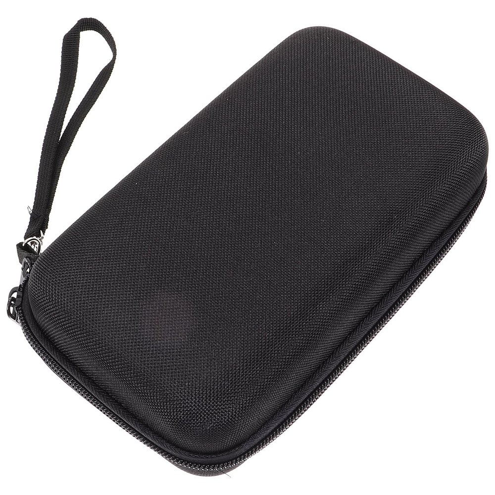 Alipis Thermometer Organizer Ear Thermometer Organizer Case Portable Oxford Cloth Eva Shockproof Bag with Lanyard Separated Spaces Mesh Pocket Suitable for Travel Assorted Style