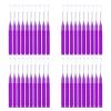 Interdental Brush 8-40PCS Interdental Brushes Dental Floss Toothpick Braces Brush Tooth Cleaning Tool for Cleaning(Purple 32PCS) view 1