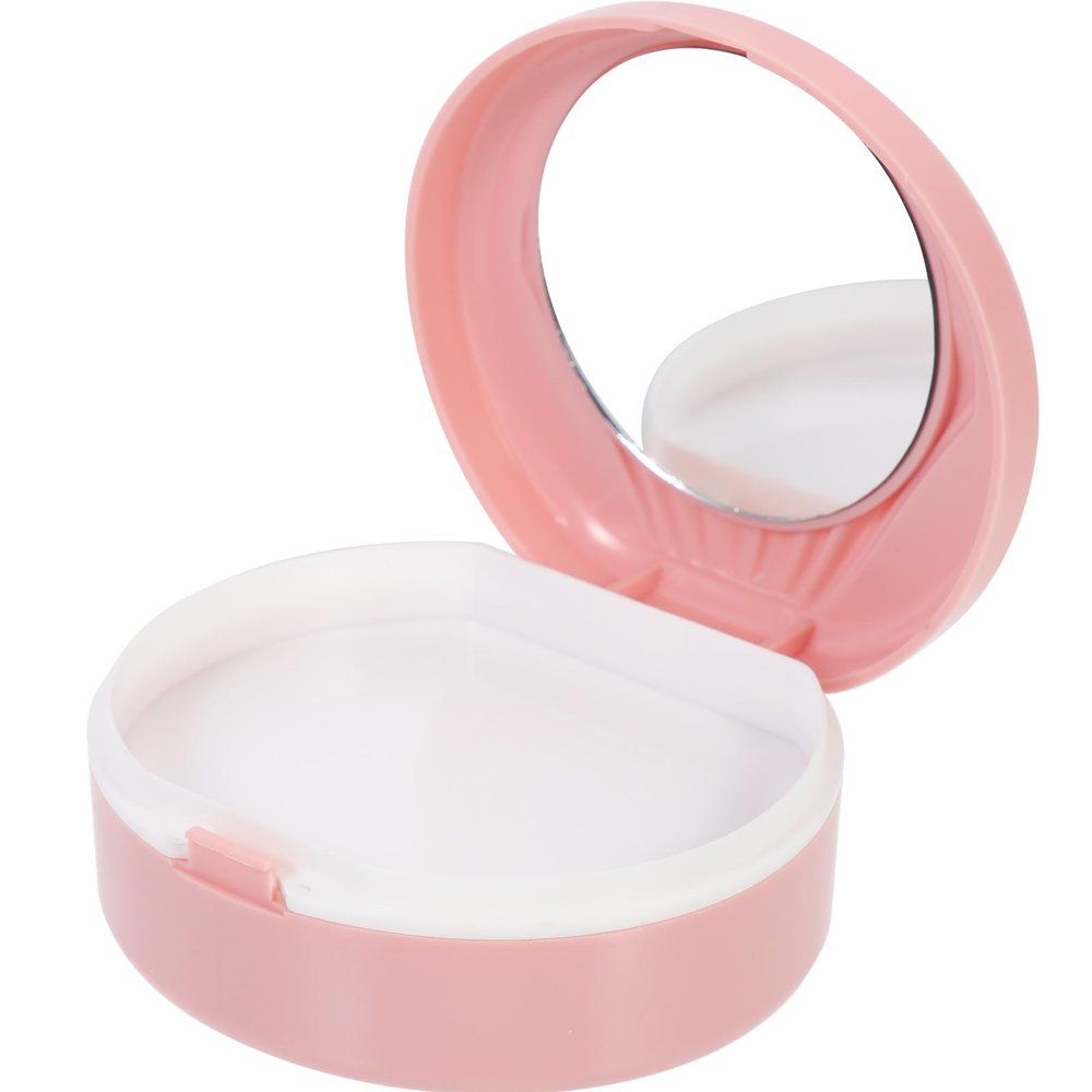 GRADENEVE Braces Storage Box Small Retainer Case for Orthodontic Denture Practical Retainer Carrier for Mouth Guard Scratch Resistant Braces Box
