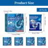 60 Pcs Drain Smell Eliminator Tablets,Drain Cleaner for Bad Smells,Drains Odour Remover for Sewer, Clears Blockages and Relieve Slow Drainage, for Kitchen and Bathroom. view 2