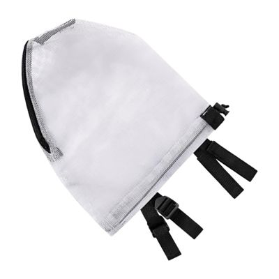 Dog Safety - Protective Shield Hood, Mesh | Portable Breathable Lightweight Net Cover Professional Grade Outdoor Exploration Guard Hooded Shelter With Zipper For Hiking