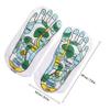 Homoyoyo 2 Sets Reflexology Socks Pattern Socks Reflex Massage Supple Elastic Fiber Comfortable Fabric Skin-Friendly Material Foot Relaxation for Men and Women view 2