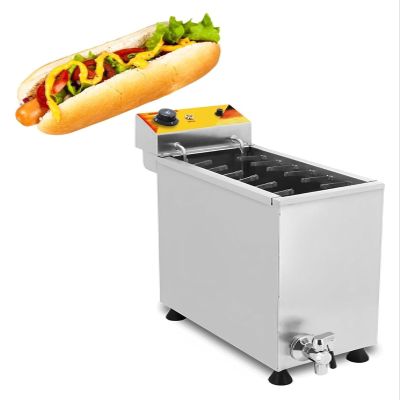 Corn Dog Fryer 25L High Temperature Large Capacity Non-Slip Design for Restaurant and Shop