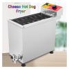 Corn Dog Fryer 25L High Temperature Large Capacity Non-Slip Design for Restaurant and Shop view 3