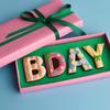 Biscuiteers Birthday Letterbox Biscuits view 2