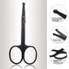 Black Stainless Steel Scissor Eyebrows Nose Hair Beard Scissor Beauty Tool (Nose Hair Clipper (Round Head)) view 4