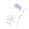 AMUSLESUR 2pcs Dehairing Wax Bottle Dehairing Wax Storage Bottle Lightweight Portable Abs Simple Shape Design Compact for Home and Salon Use Random Color view 2