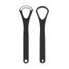 2Pcs Stainless Steel Tongue Scraper Plate for Removing Bad Breath Cleaner view 1