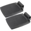 Inclusion Day Tribute Sturdy Wheelchair Footplates 1 Pair Plastic view 1