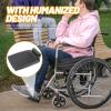Inclusion Day Tribute Sturdy Wheelchair Footplates 1 Pair Plastic view 4