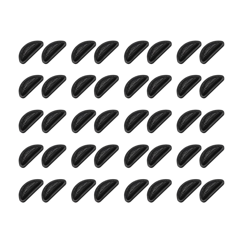 20 Pairs Silicone Nose Cushions Suitable for Acetate Glasses Precisely Cut 15mm Length Seamless Frame Compatibility Replaceable Nose Pads Acetate Frame