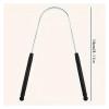 1PCS Stainless Steel Tongue Scraper Cleaner view 3
