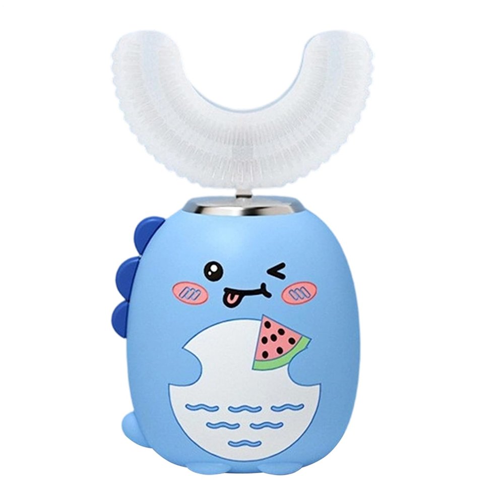 U Shape Electric Toothbrush USB Rechargeable Teeth Cleaning Device For Automatic Brushing Tool With Soft Silicone Tip | Care Brush