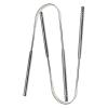 2Pcs Tongue Scraper Set Stainless Steel Surface Portable Cleaner view 3