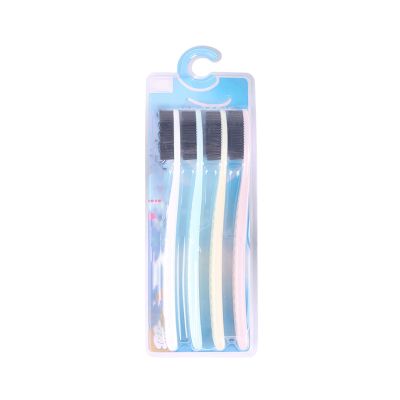 4Pcs Soft Long Head Adult Big Toothbrush Comfortable Teeth Super Oral Cleaning Brush(A2)