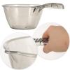CALLARON 2pcs Plastic Water Ladle Scoop Thickened Long Handle Comfortable Grip Integral Molding Sturdy Water Scoop for Saunas and Housewarming view 4