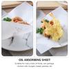 iplusmile 200pcs Food Wrapping Paper Fried Food Paper Resistant to Storage Chicken Rolls and French Fries view 3