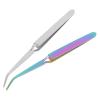 Abaodam 2Pcs Nail Shaping Tweezer Manicure Accessories Stainless Steel Holding Nail Tips Fit for Both Beginners and Professionals Salon Tool view 1