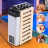 Electric Sauna Heater for Dry Steam Bath, Timer-Controlled Heating Tool for Sauna Room, 0-180 Min Timer, Suitable for 2-4m Spaces view 1