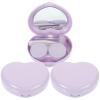 Angoily 3 Sets Portable Lens Case Contacts Lens Case Box with Mirror Lightweight Pp Material Compact Design Suitable for Outdoor Use Can Be Put in Bag Or Suitcase for Family and Friends view 1