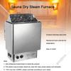 Electric Sauna Heater, Stainless Steel Dry Sauna Stove with Internal Controller, Timer 0-180 Min, Temperature 0-100, Ideal for Home and Spa Use view 2