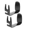 Garneck 2pcs Safety Razor Stand Shaving Brush Display Stand 5.5x3.2x2.1inch Plastic Sleek Contemporary Design Space Saving Razor Brush Organizer for Bathroom Countertop view 1