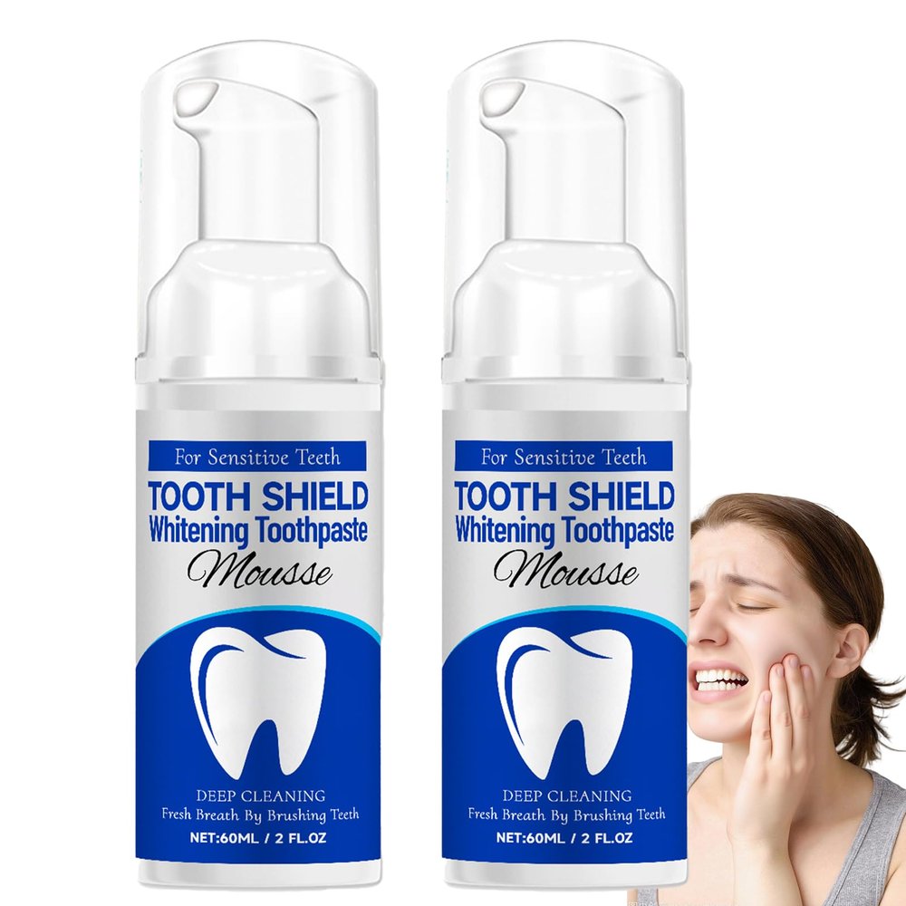 hydroxyapatite Toothpaste,Foam Toothpaste,Foaming and livfresh Teeth whitening Mousse,Radiant whitening toothpastes,Fluoride Free toothpastes,Dental Sensitive Cleaning Mousse (2 pcs)